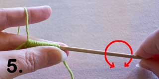Closing the ring step 5
