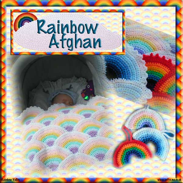 Rainbow Afghan Crochet Pattern