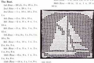 The Boat Filet Pattern
