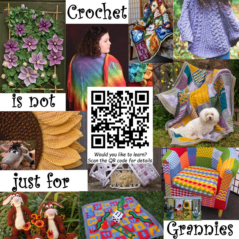 Crochet is not just for Grannies
