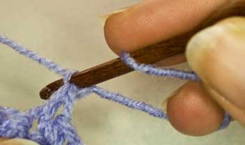 Twisted Loop Fringe how to step 5