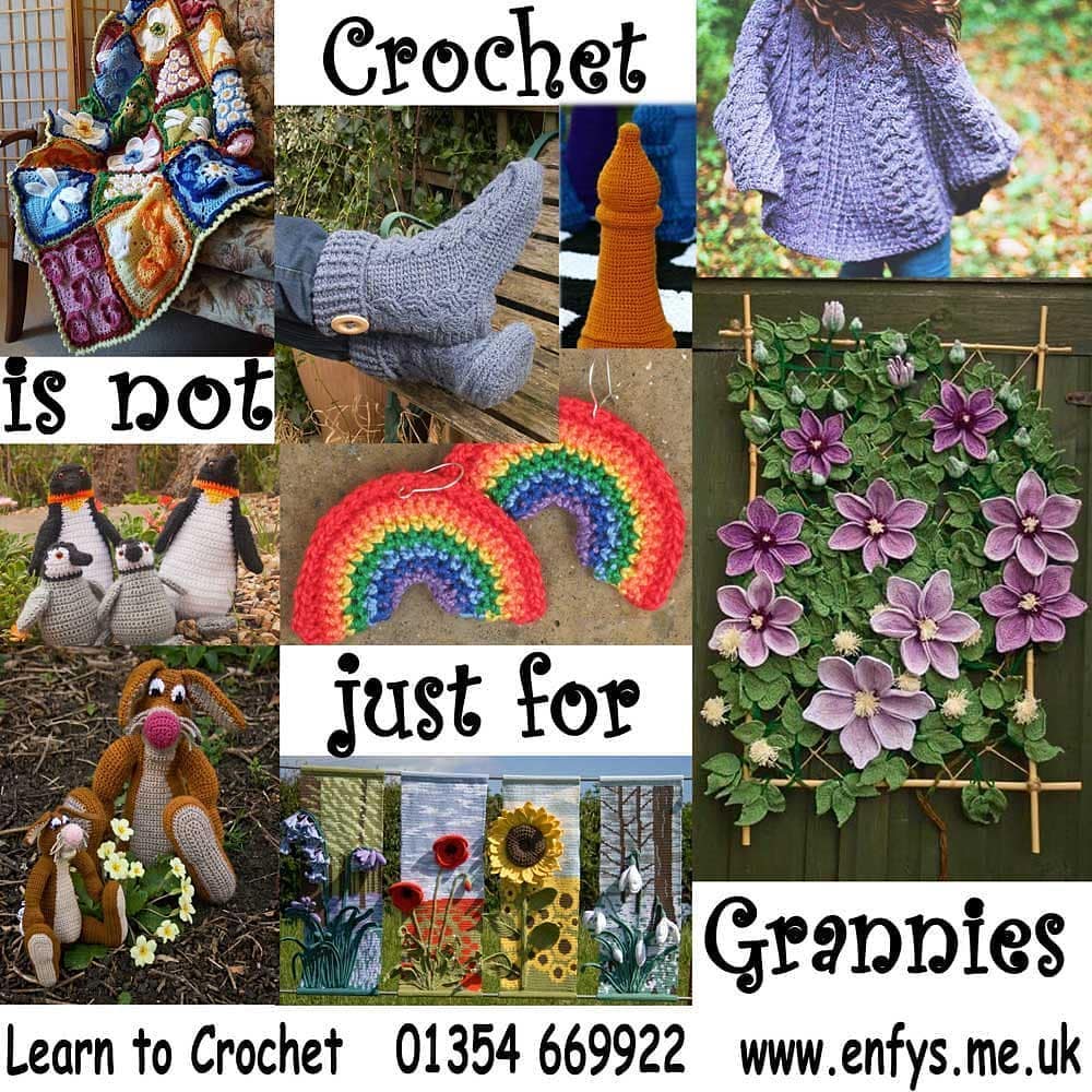 Crochet is not just for Grannies